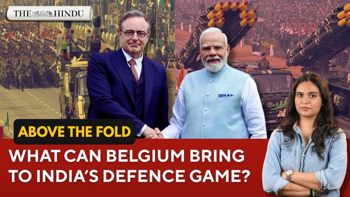 Watch: Can India-Belgium defence ties unlock new potential? | Above the Fold | Sept 3, 2026