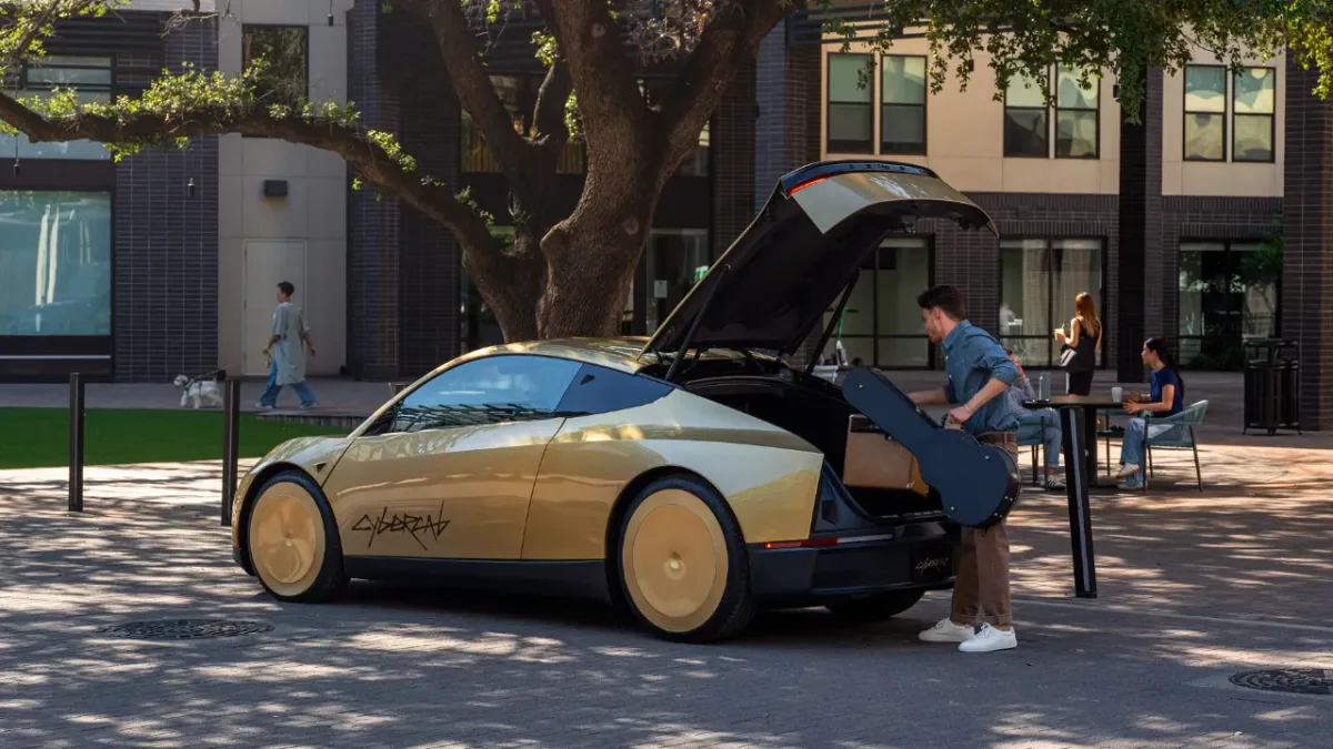 Tesla coloca Cybercab para transportar passageiros sem motorista, volante, pedais ou retrovisores, mas estreia limitada em Austin já provoca avaliação das autoridades de segurança dos EUA