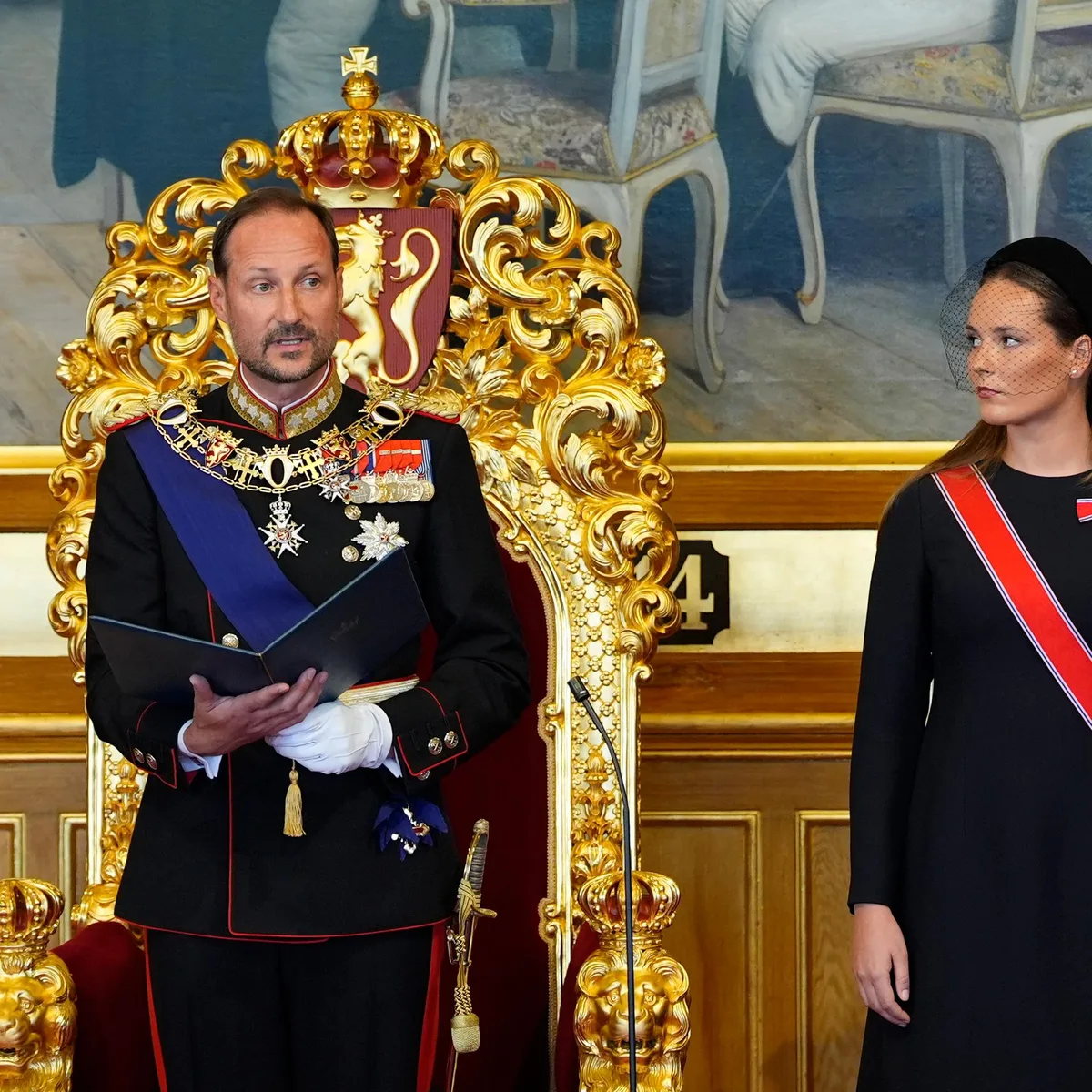 Norwegen - König Haakon hat Eid auf Verfassung abgelegt