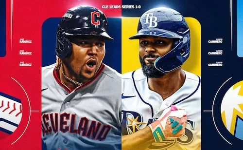 MLB: Horario y canales para ver EN VIVO el Guardians vs Rays; HOY, martes 13 de octubre
