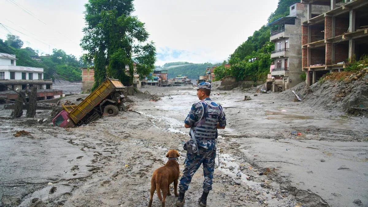 Nepal, China warn of new risks after devastating floods