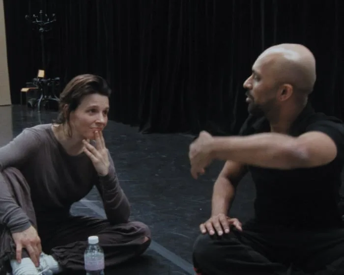 In-I in Motion review – Juliette Binoche pulls back the curtain on dance duet with Akram Khan