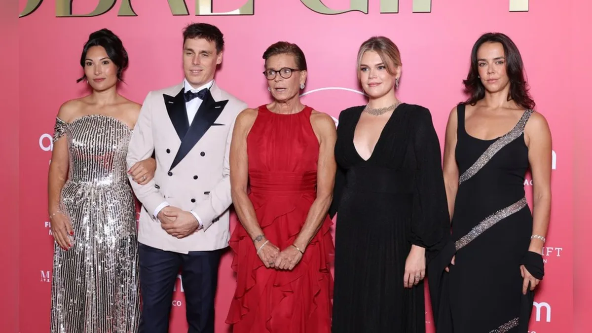 Prinzessin Stéphanie von Monaco: Seltenes Familienfoto bei Charity-Gala