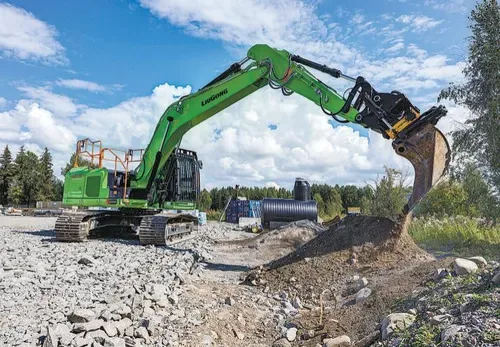 Chinese green construction machinery gains traction in overseas markets