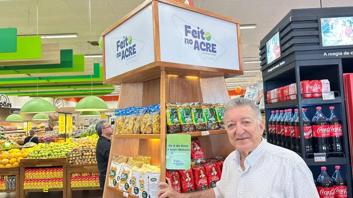 ‘Feito no Acre’ insere 240 empresas locais em supermercados