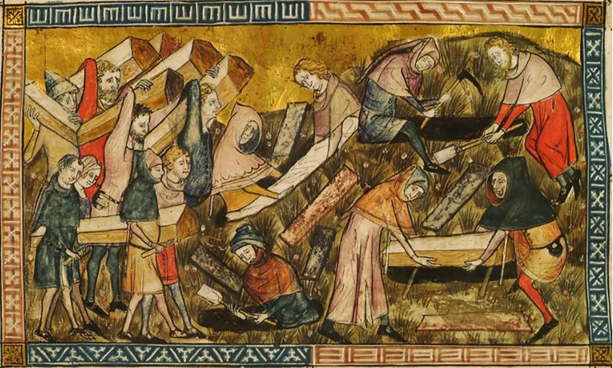 Cuando Europa entera pasó hambre tres veranos seguidos: la crisis que mató a millones de personas y precedió a la Peste Negra
