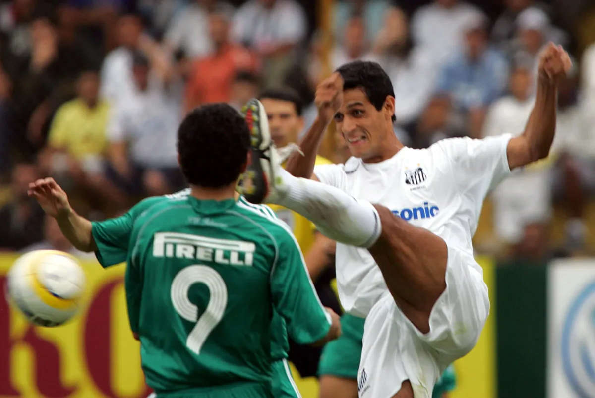Santos 5 x 1 Palmeiras: relembre em fotos a goleada de 2006 na Vila Belmiro