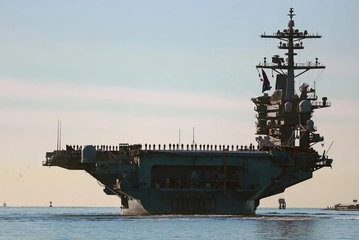 Trump pulls last aircraft carrier in Asia to send to Mideast, and China ‘is quite happy with U.S. distraction’ as Beijing shows signs of aggression