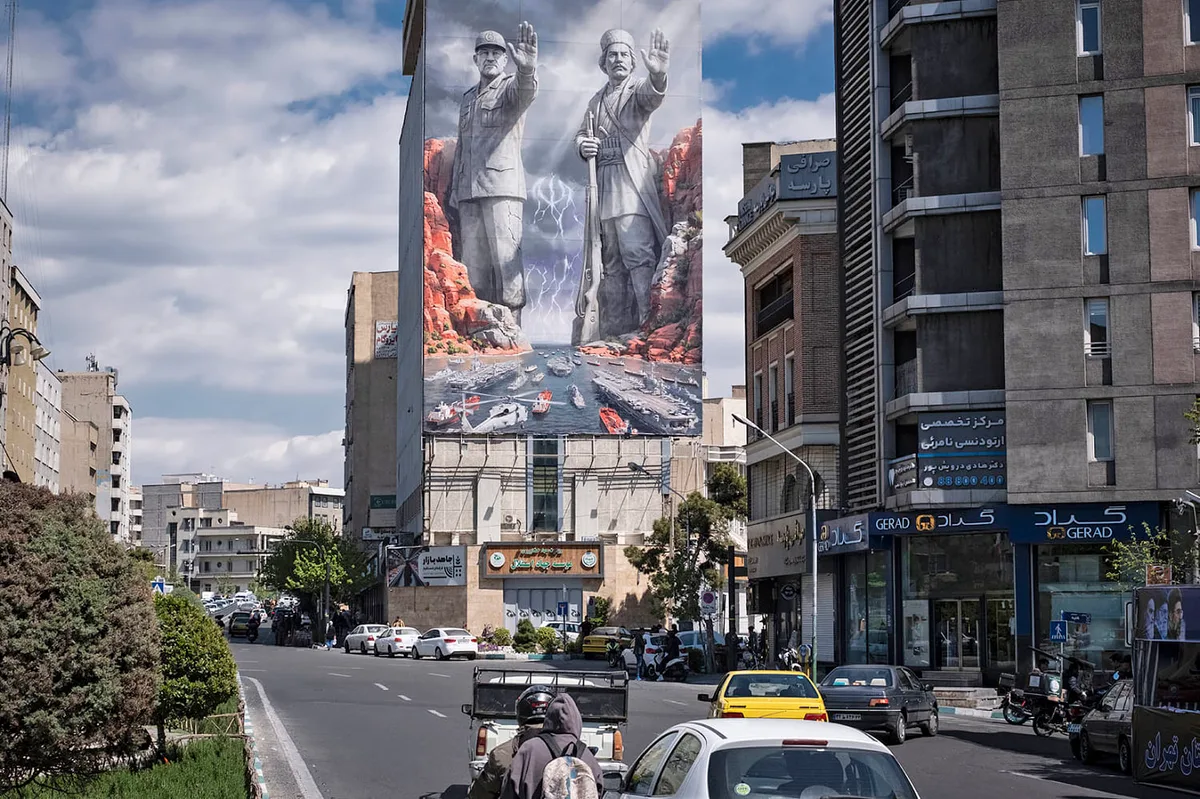 ‘Revenge is inevitable’: Iran ramps up propaganda war with violent billboards