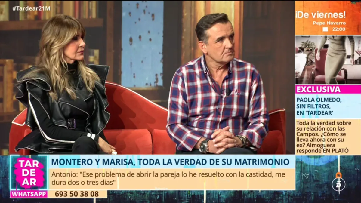 Antonio Montero echa de menos conquistar a alguien pese a seguir casado: "He aprendido a renunciar"