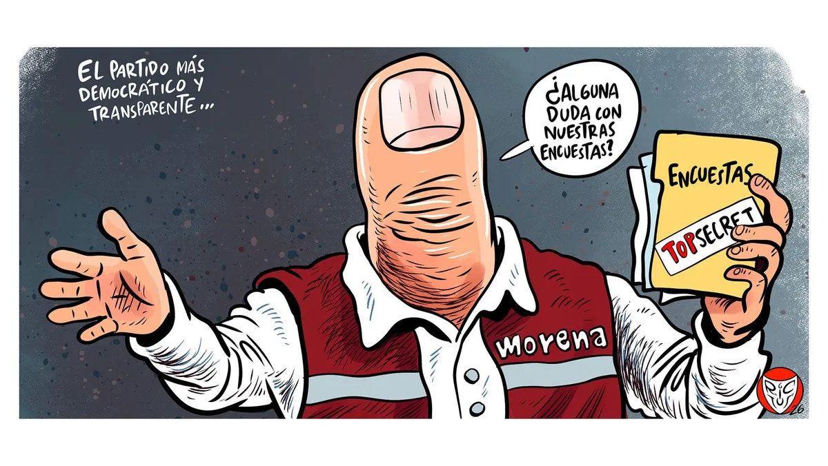 EL PARTIDO MÁS DEMOCRÁTICO Y TRANSPARENTE...