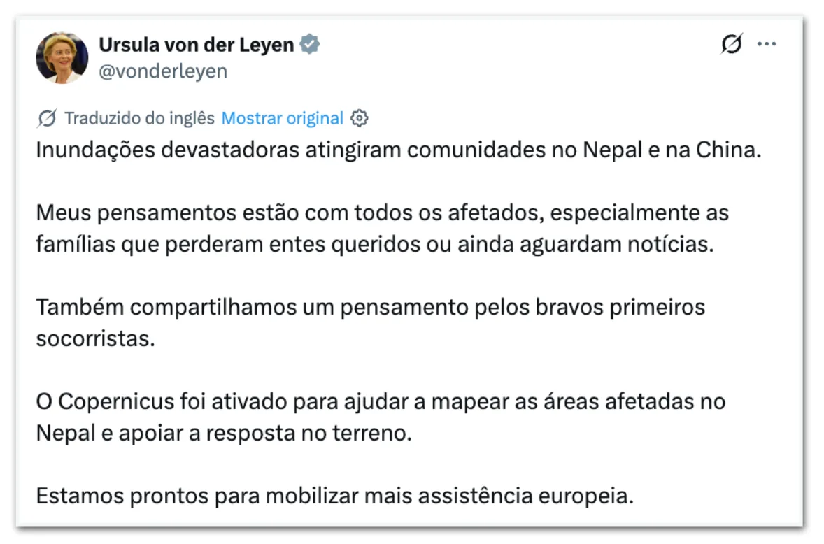 Austrália, UE e Noruega oferecem ajuda ao Nepal após enchentes