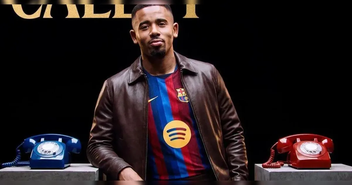 Barcelona anuncia a contratação do atacante brasileiro Gabriel Jesus