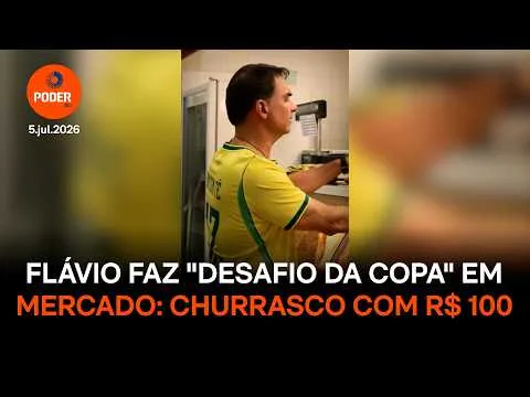 Flávio pede vídeos em mercados para mostrar que está “tudo caro”