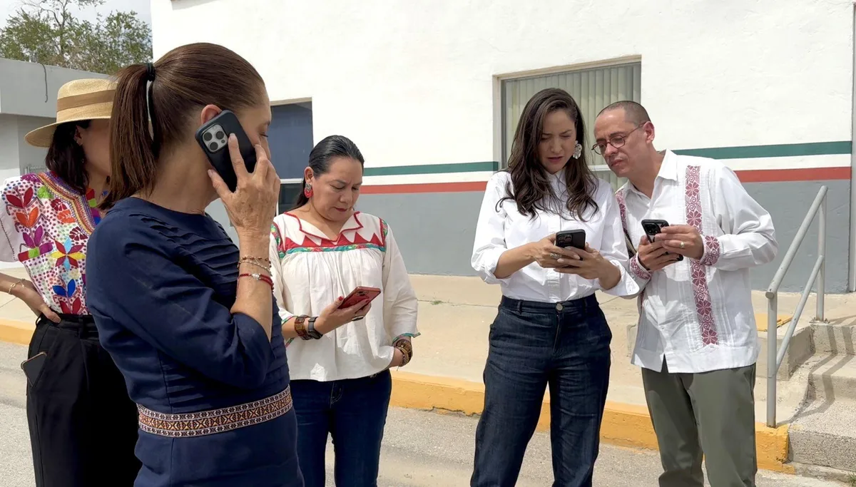 Sheinbaum participa en el Segundo Simulacro Nacional 2026 desde Chihuahua y recuerda a víctimas de los sismos