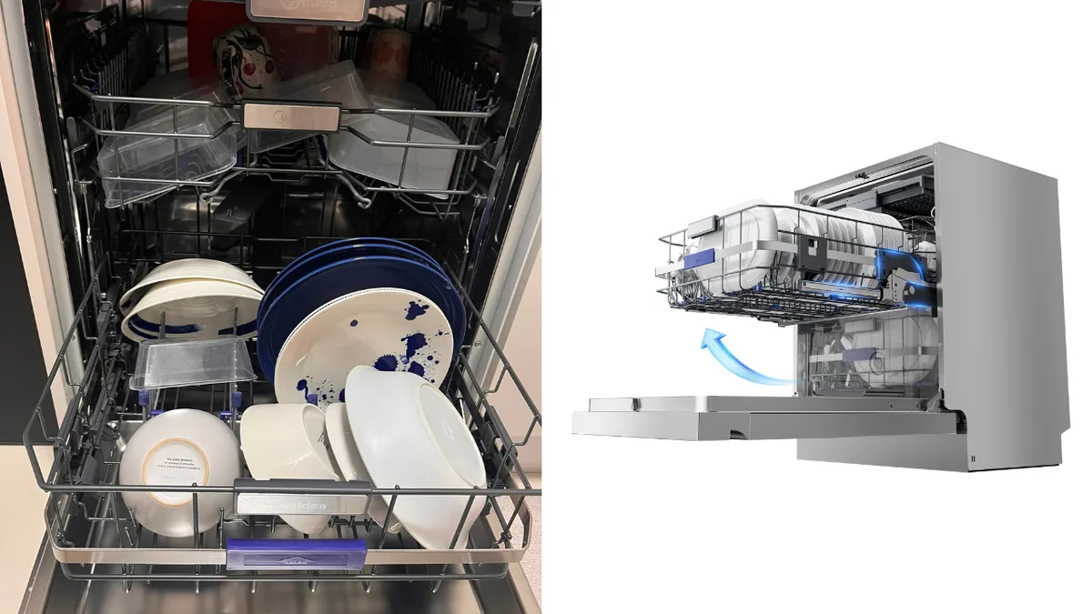 This easy-lift dishwasher solves an age-old problem with loading: Midea Easy-Lift Dishwasher review
