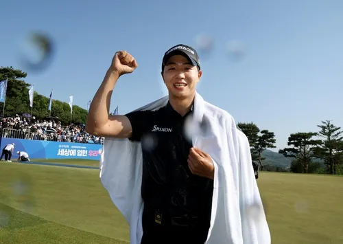 '31홀 레이스' 최찬, KPGA 동아회원권그룹 오픈서 시즌 2승