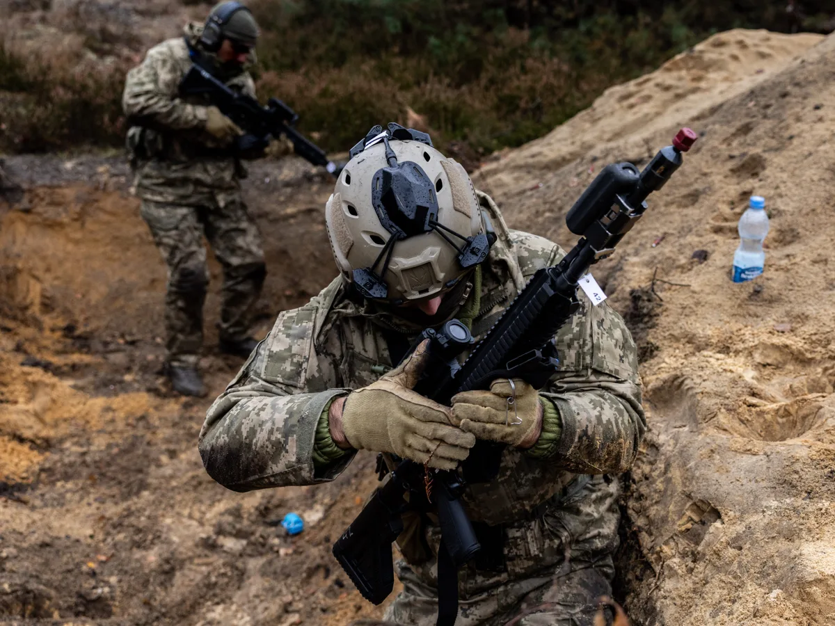 Ukraine is helping NATO trainers recreate its battlefield, calling out what they get wrong to make it more realistic