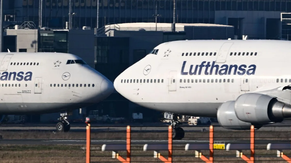 Luftverkehr: Lufthansa-Maschine muss in Schottland runter
