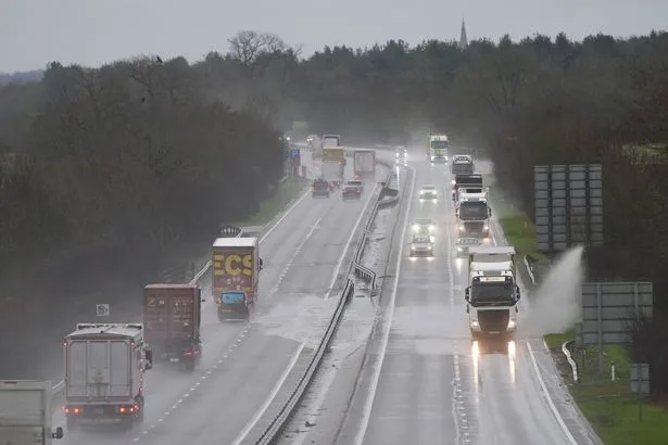 Met Office names areas facing heavy rain on Friday with 19 counties at risk