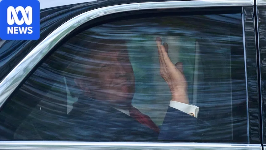 Trump delivered a speech at this event. But you can't hear what he said