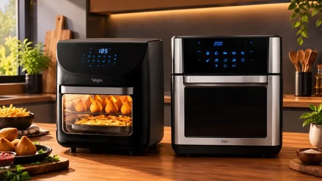 Comida pra família toda: Elgin lança novas fritadeiras elétricas com até 16 litros