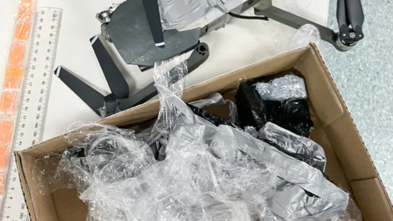 $1 million worth of drugs allegedly dropped by drone into Queensland prison