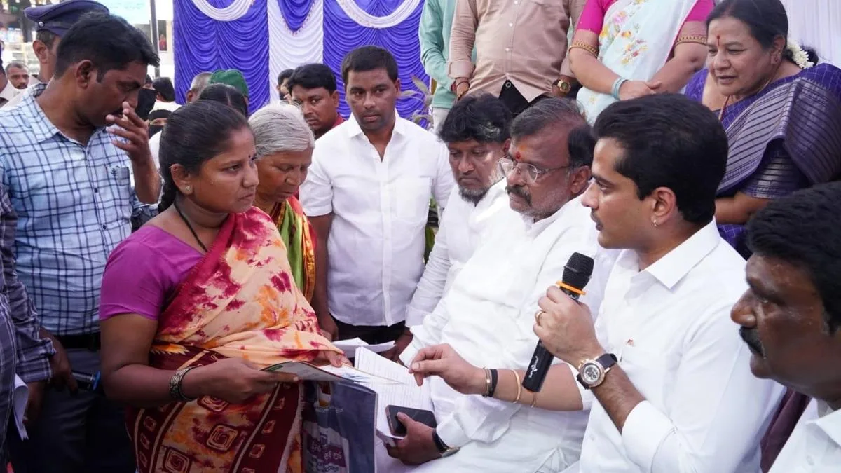 Praja Seva: Ballari city MLA says grievances will be resolved on the spot or within 15 days