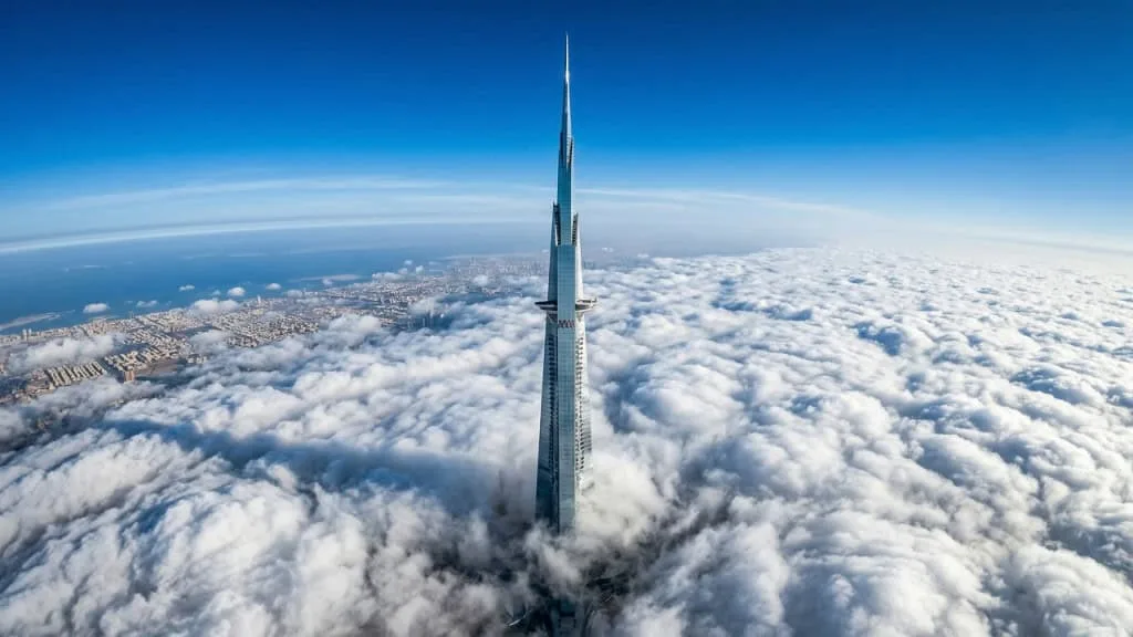 Como será a torre saudita que pretende passar de 1.000 metros
