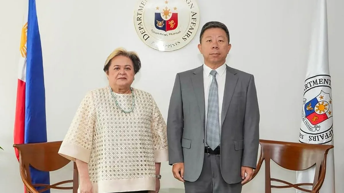 Chinese ambassador denies threatening Philippines after saying a war may prove easy to win