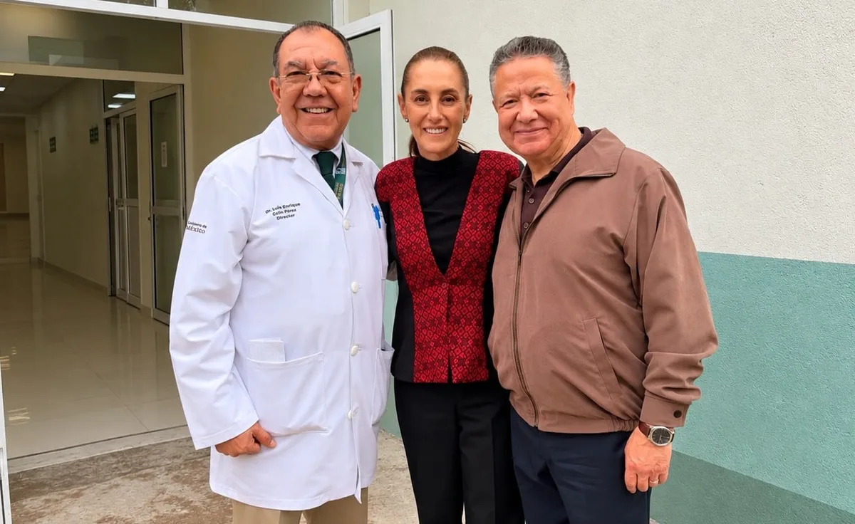 Sheinbaum inicia gira por IMSS-Bienestar en Hidalgo: Julio Menchaca destaca visita en hospital de Metztitlán