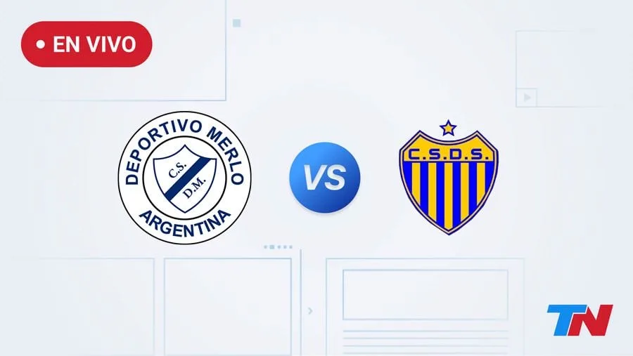 Dep. Merlo vs Dock Sud en vivo por la fecha 32 de la Primera División B: hora, dónde ver y formaciones