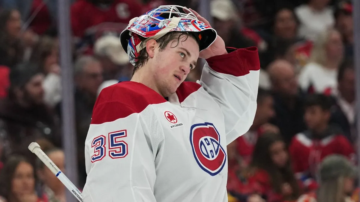 Injury to Canadiens’ Montembeault tough blow in quest for redemption