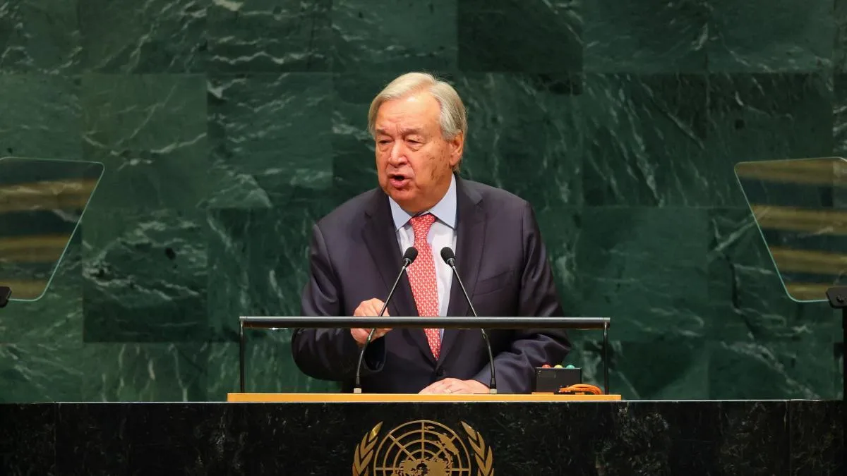 Guterres avisa que las superpotencias no trabajan para la paz y alerta sobre el poder de la IA