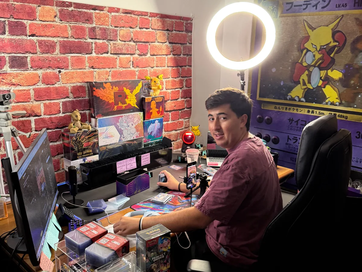 I dropped out of college to sell Pokémon cards full time. My business made $7.8 million in sales last year alone.