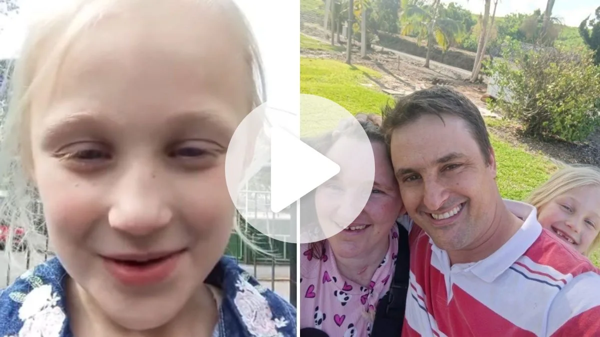 Menina que mudou rotina para cuidar da mãe após AVC publica vídeo de atualização sobre quadro de saúde: ‘Deus, eu te amo muito!’
