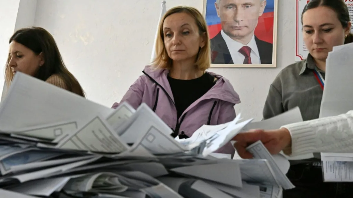 Teilergebnisse: Putins Partei siegt bei Parlamentswahl in Russland