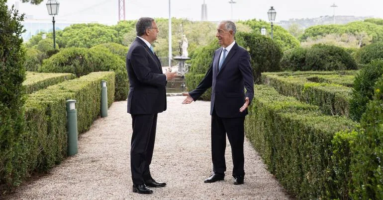 Seguro recebe Marcelo para almoço em Belém