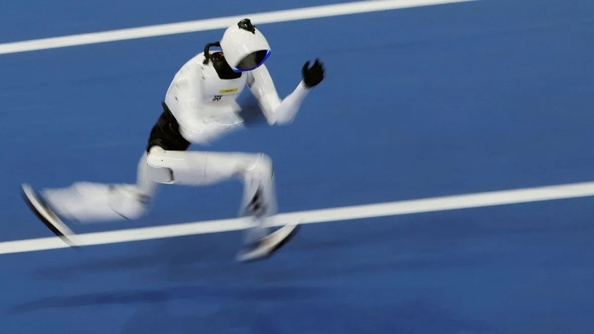 Un robot supera el récord mundial de Usain Bolt en los 100 metros de atletismo