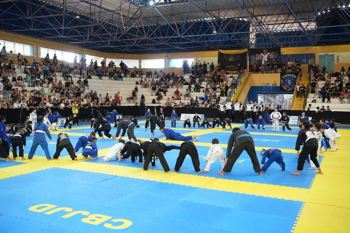 Jiu-jitsu reúne quase 1,5 mil atletas em Campo Grande; confira os campeões