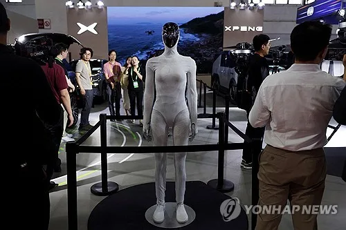 中전기차업체 샤오펑, 로봇사업 첫 자금조달서 1조2천억원 확보