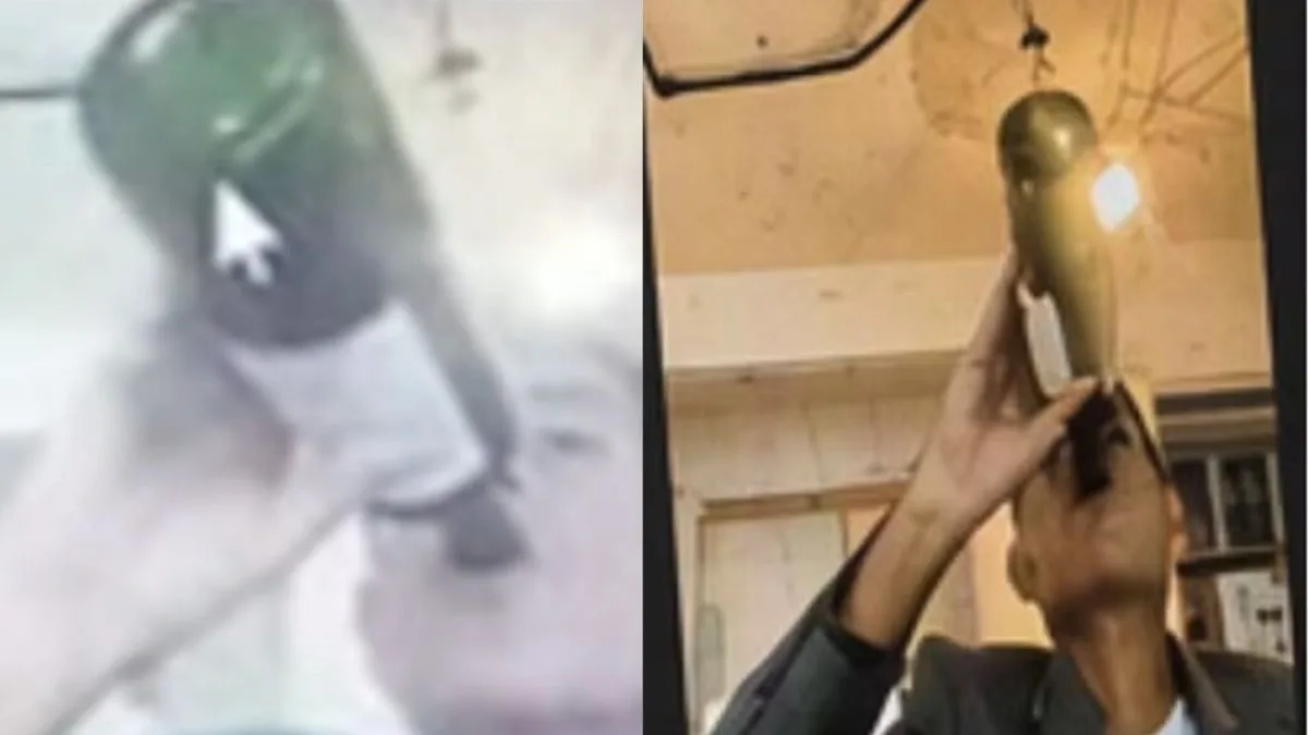 Juiz do TJMG é flagrado fumando, bebendo e de bermuda em sessão: vídeo mostra magistrado virando garrafa de vinho