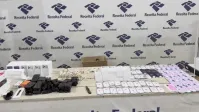 Receita apreende R$135 mil em “emagrecedores” escondidos em pneu no PR