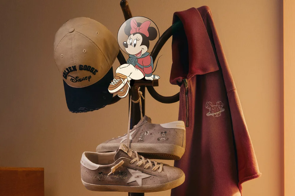 Golden Goose Teams With Disney for Mickey Mouse-Inspired Sneakers, Apparel and Global Customization Tour
