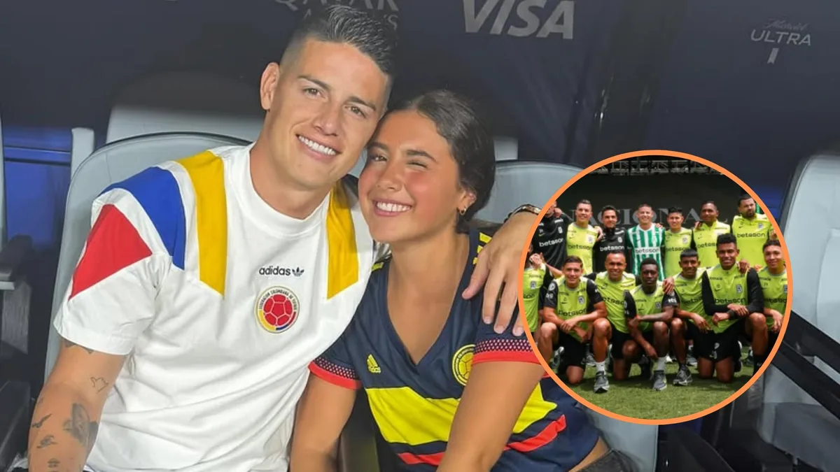 James Rodríguez reveló que la opinión de su hija Salomé influyó para jugar en Atlético Nacional
