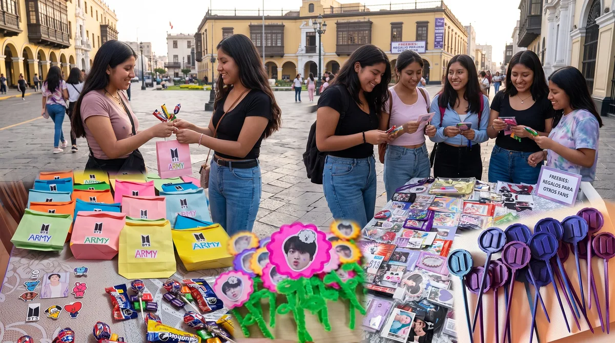 ¿Qué son los ‘freebies’ y por qué miles de fans de BTS los intercambian antes de los conciertos?