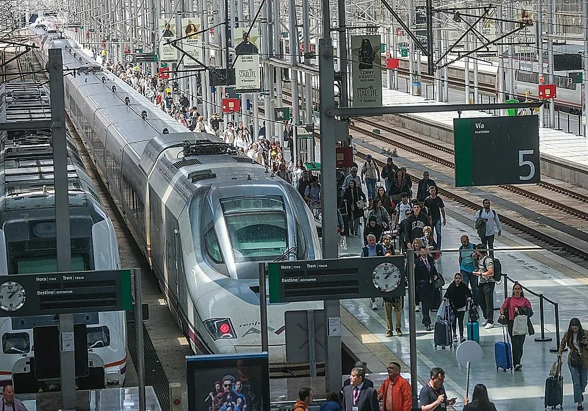 Nuevos retrasos en los trenes de Alta Velocidad entre Madrid y Málaga