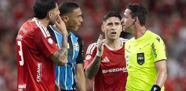 Inter e Grêmio empatam em clássico com 43 faltas e polêmica de arbitragem