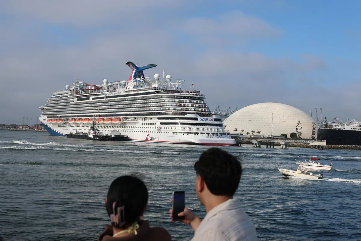 Carnival cruise passenger goes missing after cameras capture him going overboard