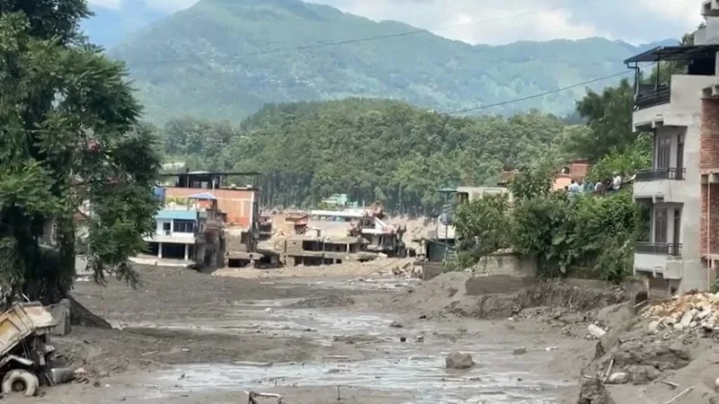 Hundreds missing after avalanche triggers deadly flash floods in Nepal